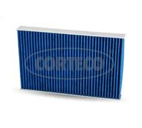 Cabin filter Particulate filter (PM 2.5) 49408636 CORTECO for CITROËN PEUGEOT DS