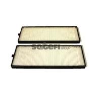 Cabin filter Pollen Filter AH375-2 PURFLUX for HYUNDAI ACCENT II Saloon GETZ