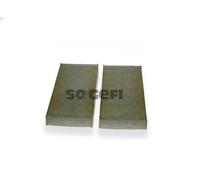 Cabin filter Pollen Filter AH415-2 PURFLUX for CITROËN PEUGEOT
