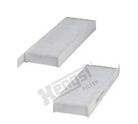 Cabin filter Pollen Filter E2977LI-2 HENGST FILTER for PEUGEOT CITROËN DS TOYOTA