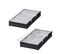 Hengst & Co Cabin Air Filter E3909LC-2 Activated Carbon for Mercedes-Benz