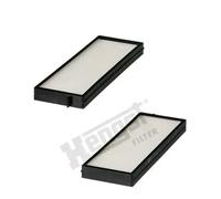 Cabin filter Pollen Filter E3916LI-2 HENGST FILTER for HYUNDAI i20 I