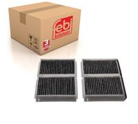 FEBI BILSTEIN Cabin Filter Set 33924 - Activated Carbon, Fits Mazda