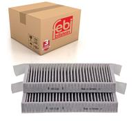 Cabin Filter Set Fits Renault Laguna Grandtour OE 272772951R Febi 37337