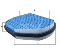 Cabin filter with anti-allergic effect LAO 37 KNECHT for MERCEDES-BENZ CHRYSLER
