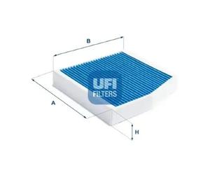 Cabin filter with antibacterial action 34.236.00 UFI for MERCEDES-BENZ INFINITI