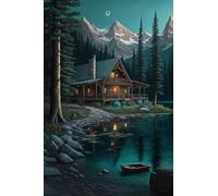 Cabin in The Woods Wooden Jigsaw Puzzle, Challenging and Fun Activity - Interesting and Warm Art Adult Puzzles - Modern Home Decor 300pcs