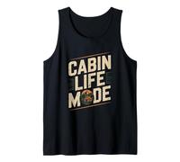Cabin Life Mode Rustic Mountain Retreat Outdoor Adventure Tank Top