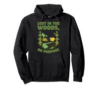Cabin Lost in the Woods, On Purpose Pullover Hoodie