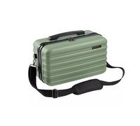 Cabin Max ABS Hard Shell Cabin Case with Shoulder Strap Under Seat, 20L | 40x20x25cm, 20L Hard Shell Vanity Beauty Case, Adjustable Shoulder Strap, Trolley Sleeve, Zipped Mesh Pockets, Fits Ryanair