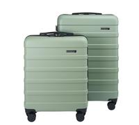 Cabin Max Anode 2-Piece Luggage Set - 100L Hold Check-in Case & 40L (55x40x20) Cabin Case, Hard Shell Spinner Wheels, Optimised Airline Weight Allowance