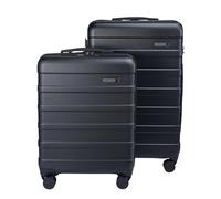 Cabin Max Anode 2-Piece Luggage Set - 100L Hold Check-in Case & 40L (55x40x20) Cabin Case, Hard Shell Spinner Wheels, Optimised Airline Weight Allowance