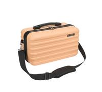 Cabin Max Hard Shell Cabin Case with Shoulder Strap fits Ryanair Under Seat Included Hand Luggage Allowance (Peach)