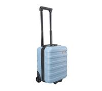 Cabin Max Anode 24L Hard Shell Twin Wheel Underseat Case - 40x30x20cm in Pale Blue | Size: 40 x 30 x 20 cm Cabin Max Pale Blue 40 x 30 x 20 cm