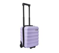 Cabin Max Anode 24L TwinWheel 40x30x20cm Wizz Air Easyjet Underseat Cabin Trolley Case (Lavender 40 x 30 x 20)