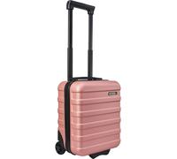 Cabin Max Anode 24L TwinWheel 40x30x20cm Wizz Air Easyjet Underseat Cabin Trolley Case (Rose Gold 40 x 30 x 20)