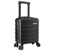 Cabin Max Anode 24L Underseat Small Suitcase - 40x30x20 cm in Jet Black | Size: 40 x 30 x 20 cm Cabin Max Jet Black 40 x 30 x 20 cm