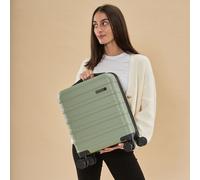 Cabin Max Anode 30L Hard Shell Under Seat Suitcase 45x36x20cm in Light Green | Size: 45 x 36 x 20 cm Cabin Max Light Green 45 x 36 x 20 cm