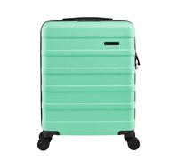 Cabin Max Anode 55x40x20 Cabin Suitcase, Built in Lock, Lightweight Carry On, 8 Wheels, Wet Pocket, Suitable for Ryanair, Easyjet, Paid Hand Luggage Carry-Ons (55 x 40 x 20 cm 40l)