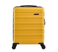 Cabin Max Anode 40L Cabin Suitcase 55x40x20cm Integrated Combination Lock in Bright Yellow | Size: 55 x 40 x 20 cm Cabin Max Bright Yellow 55 x 40 x 20 cm