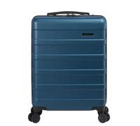 Cabin Max Anode 55x40x20 Cabin Suitcase, Built in Lock, Lightweight Carry On, 8 Wheels, Wet Pocket, Suitable for Ryanair, Easyjet, Paid Hand Luggage Carry-Ons (55 x 40 x 20 cm 40l)