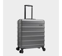 Cabin Max Anode 56x45x25 cm Carry On Hand Luggage Suitcase - Lightweight, Hard Shell, 4 Wheels, Combination Lock Suitable for Jet 2, BA, Easyjet (56L Graphite, 56 x 45 x 25 cm)