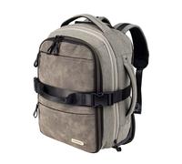 Cabin Max Evos Expandable Travel Bag, 40x30x15 > 40x30x20 cm, Underseat Carry On Backpack/Trolley