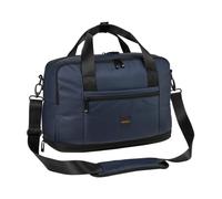 Cabin Max Gozo Expandable 40x20x25 Underseat Cabin Bag > 40x30x20 cm Holdall, Hand Luggage Bag - Overnight Bag - Ryanair, Wizzair, EasyJet Carry-on (Midnight)