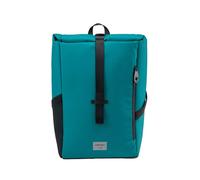 Cabin Max ISEO Rolltop Backpack Carry On suitable for Ryanair Underseat Cabin Bags (Recycled RPET Teal)