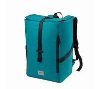 Cabin Max ISEO 40x20x25 Rolltop Backpack Carry On Suitable for Ryanair Underseat Cabin Bags (Recycled RPET Teal)