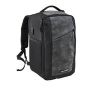 Cabin Max Manhattan Travel Bag | for Ryanair Cabin Bags | Laptop Bag/Shoulder Bag (Black RPET with USB Port 40x25x20)