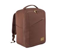 Cabin Max Manhattan Backpack 40 x 30 x 20 cm, 24 L, Recycled Fabric, Flight Approved, Wizz Air Compatible, Underseat Travel Bag, Black, Travel Backpacks, Espresso