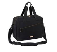 Cabin Max Manhattan Holdall Underseat Cabin Travel Bag 40x30x20 cm in Black | Size: 40 x 30 x 20 cm Cabin Max Black 40 x 30 x 20 cm
