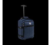 Cabin Max 40x30x20 Cabin Bag with Wheels Underseat Backpack Suitable for Wizz Air, Easyjet (Metz 24L Carry On Luggage, Black)