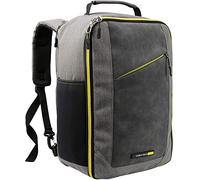 Cabin Max Ryanair Cabin Bag Underseat Hand Luggage Travel Backpack 40x20x25 | 40x20x25cm, 20L Underseat Cabin Bag Travel Backpack, Recycled Polyester, Compression Straps, Bottle Holder, Fits Ryanair