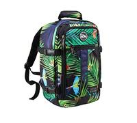 Cabin Max Ryanair Cabin Bag Underseat Hand Luggage Travel Backpack 40x20x25 | 40x20x25cm, 20L Underseat Cabin Bag Travel Backpack, Recycled Polyester, Compression Straps, Bottle Holder, Fits Ryanair