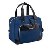 Cabin Max Vela 40x30x20 Underseat Cabin Bag for Travel - Carry On Bag with Trolley Sleeve for Ryanair WizzAir - Hand Luggage Bag 24L- Flight Bag - Small Overnight Holdall Bags for Women & Men