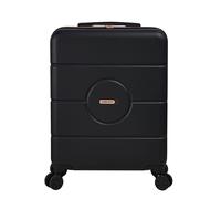 Cabin Max Seville Suitcase, 55X40X20Cm, 4 Wheel Luggage Cabin Bags 3 Digit Lock Suitable For Ryanair, Easyjet, Jet 2 Paid Carry On In Black Black One Size
