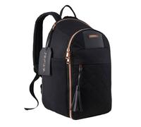 Cabin Max Travel Hack Women’s Travel Bag - Underseat Cabin Backpack for Ryanair & easyJet - Lightweight Flight Approved Laptop Hand Luggage (Black)