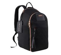 Cabin Max Travel Hack Women’s Travel Bag - Underseat Cabin Backpack for Ryanair & easyJet - Lightweight Flight Approved Laptop Hand Luggage (Black)