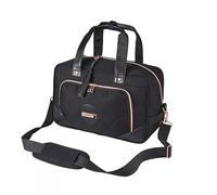Cabin Max Vela Ladies Tote Holdall 40x20x25cm Flies Free on Ryanair Travel and Weekend Bags for Women (20L Black)