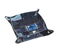 Cabin of The Future Double-Sided Full Print, Leather Tray, Suitable for Placing Some Small itemsã€‚