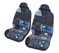 Cabin of The Future Dua Sarung JOK Mobil,& Sarung JOK Mobil Depan, Cocok Untuk Sebagian Besar Mobil, SUV, Truk, Van, Dll.