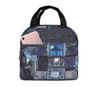 Cabin of the Future Printed Lunch Bag - Suitable for Women, Nurses, Beach, Travel, Pool and Picnic Cooler Handheld Insulated Lunch Bag,