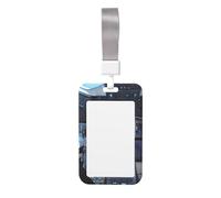 Cabin of The Future Printing Card Badge Holder Double-Sided Sliding Cover Design, Capable of scanning Transparent Film