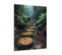 Cabin Path Diamond Art, Diamond Painting Kits Adults, Kids 5D DIY Crystal Art Kits, Crafts for Adults, Beginner Full Drill Cross Stitch Pictures, Home Room Decor, Gifts for Women 70x100cm s0yh-222