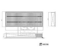 FEBI BILSTEIN 185708 Pollen filter