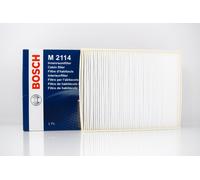 Bosch M2114 Standard Cabin Filter, Replacement Filter - Filters Pollen and Dust for Cleaner Air Inside the Vehicle
