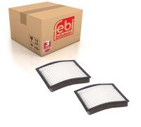 Cabin Pollen Filter X2 Fits BMW 316 g Compact 316 i Compact 318 tds C Febi 21601