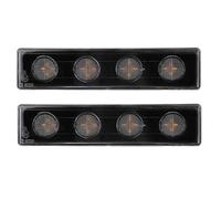 Cabin Roof Amber 24v 4 Led Sun Visor Light X2 Fits For Scania 5 6 P G T Series
